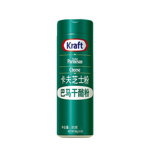 卡夫芝士粉85g 美国进口帕玛森干酪粉披萨意面烘焙专用奶酪粉撒料 - 图0