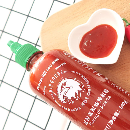红飞鹰是拉差辣椒酱280g 泰国进口低脂原味泰式甜辣酱炸鸡蘸酱料 - 图2