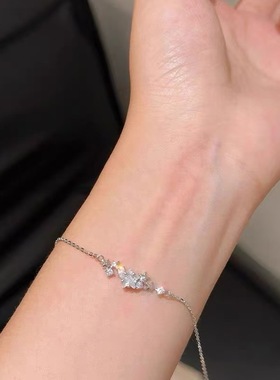 许愿星手链女生轻奢小众设计精致高级感2025年新款纯银生日礼物