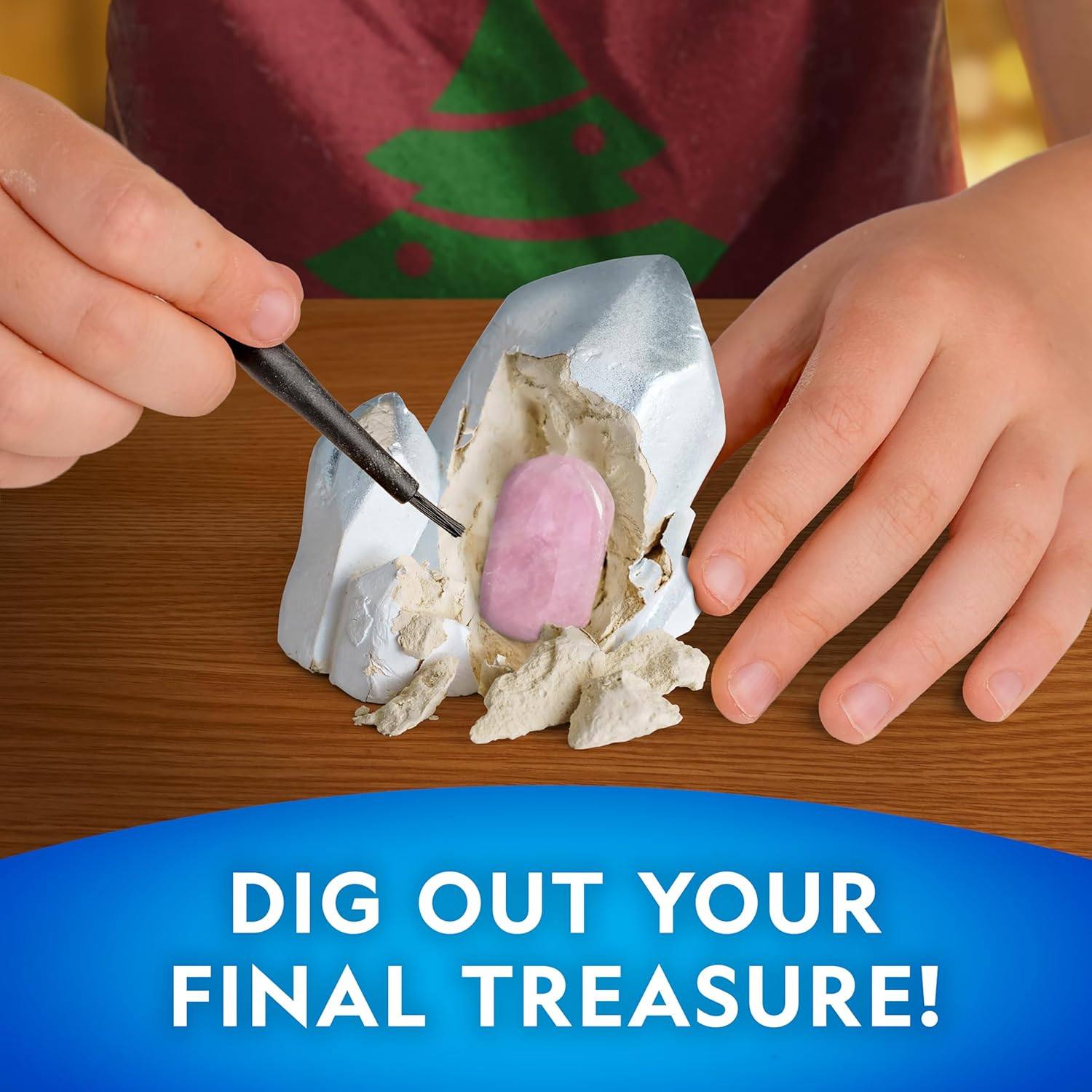 正版国家地理新年倒数日历24颗宝石儿童手工收藏科学实验玩具礼物,淘宝优惠券,粉丝福利购,淘宝优惠卷