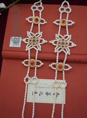 汉服配饰定陵六龙凤冠多宝挑牌