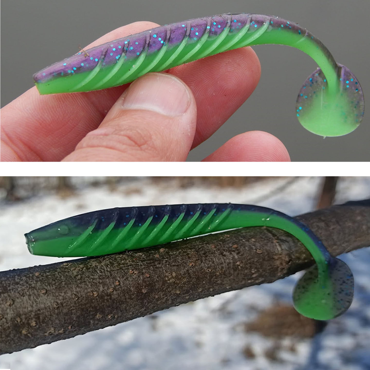 ESFISHING路亚软饵T尾4寸Ripple4.7克6条反螺纹扰流鳜鱼soft lure,淘宝优惠券,粉丝福利购,淘宝优惠卷