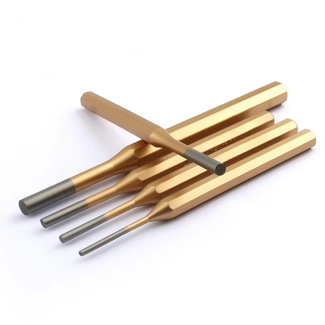 High-strength cylindrical punching chisel repair tool