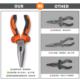 6-inch pliers set household wire cutters vise pliers
