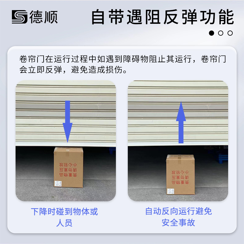 卷帘门控制器电动车库升降卷闸门遥控接收器外挂管状电机控制盒-图0