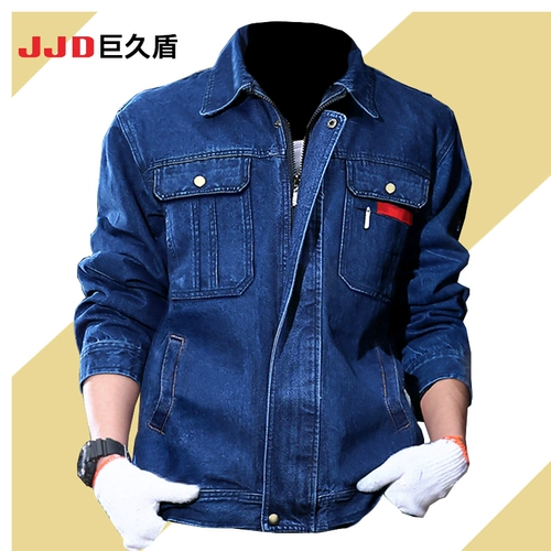 Униформа медсестры, демисезонный хлопковый джинсовый износостойкий комбинезон, увеличенная толщина, защита от ожогов, делается под заказ