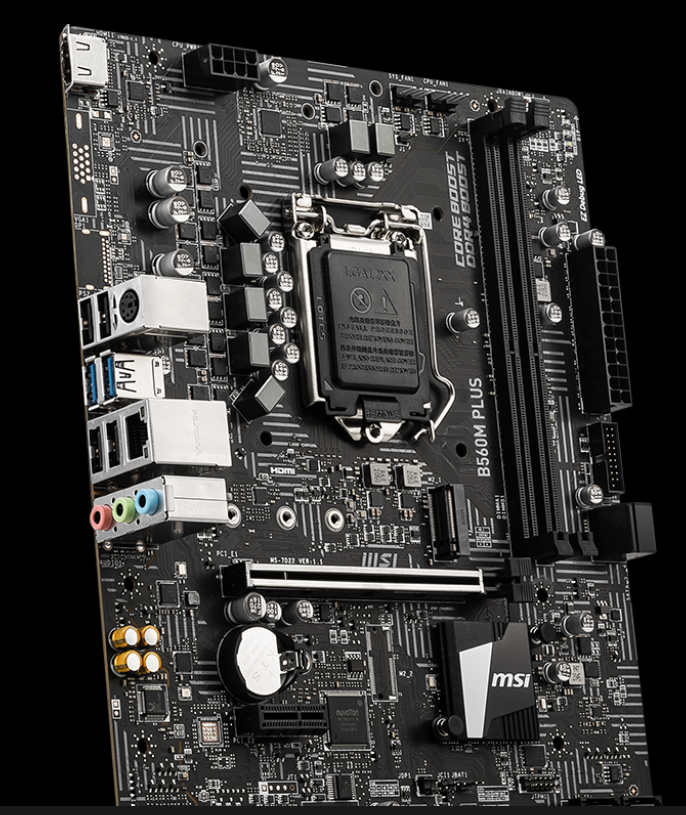 微星B560M PLUS1200针支持10代11代cpu主板台式机ddr4内存条 - 图2