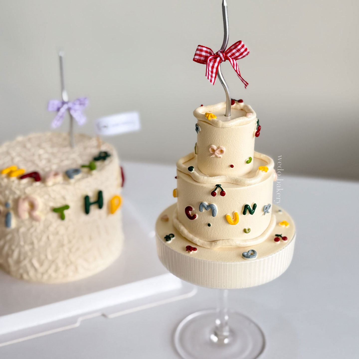 小清新姐妹生日聚会甜品蛋糕装饰蝴蝶结丝带蜡烛插件创意甜品杯,淘宝优惠券,粉丝福利购,淘宝优惠卷