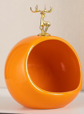 陶瓷装饰品北欧玄关大容量收纳