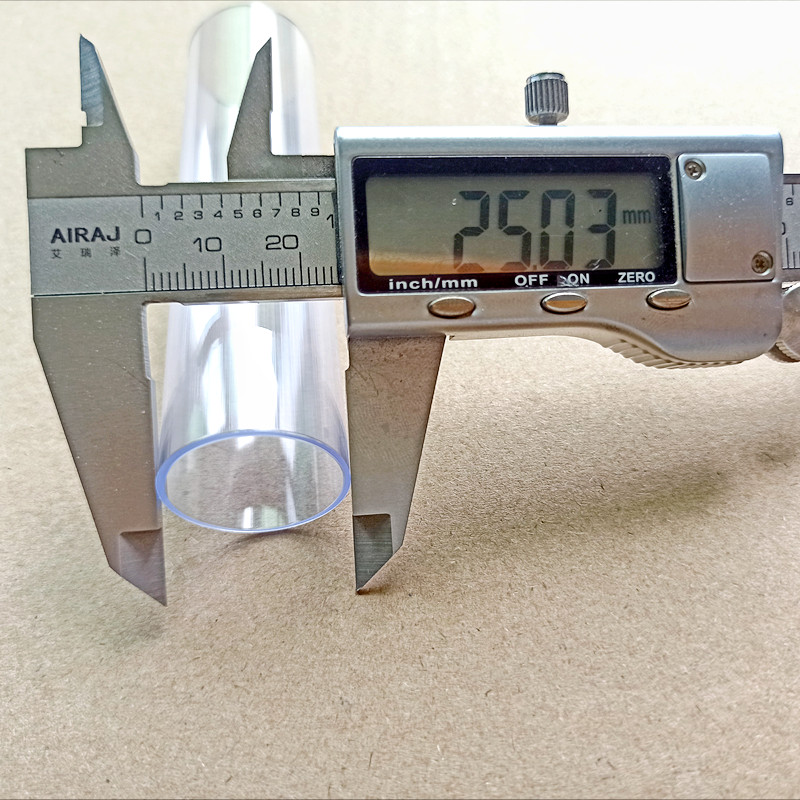 PVC透明管塑料空心管透明管硬管 Pvc透明管 配件包装管浮漂管25 - 图1