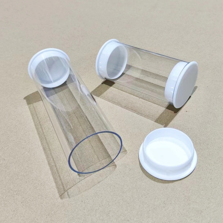 现货内径47外径50mmPC高透明包装管装乒乓球硬管塑料管带塑料盖子,淘宝优惠券,粉丝福利购,淘宝优惠卷