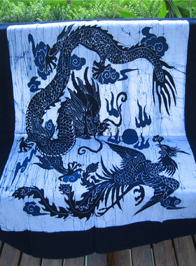 壁挂画蜡染民族工艺品坊
