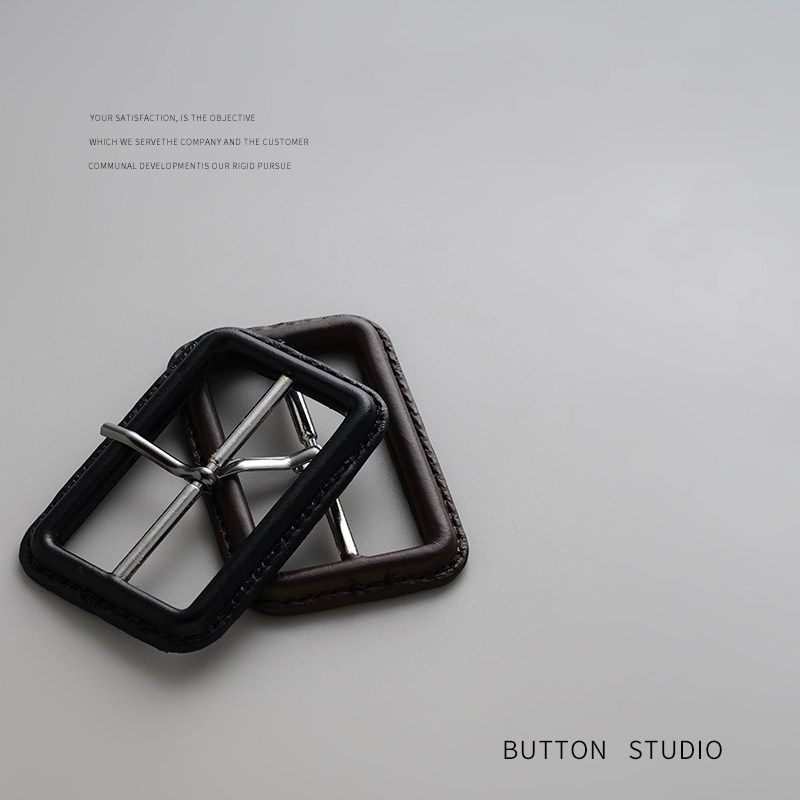 KELUOSI 高档真皮日字扣大衣风衣腰带调节扣子外套袖扣上衣装饰扣,淘宝优惠券,粉丝福利购,淘宝优惠卷