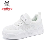 Детские туфли, сетчатая белая обувь, дышащие кроссовки для мальчиков, белая спортивная обувь, осенние