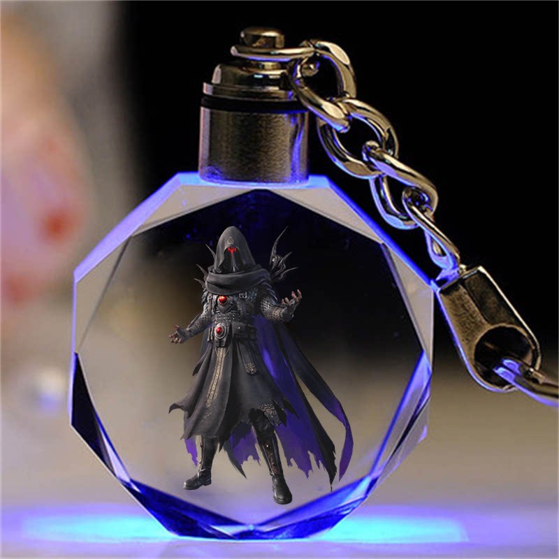 和平精英皮肤和平精英皮肤水晶钥匙扣书包挂件定制闺蜜生日小礼物送男女纪念品