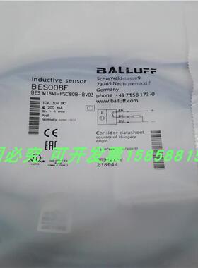 接近开关传感器BESM18MI-PSC80B-BV03直流三线PNP常开全新现货