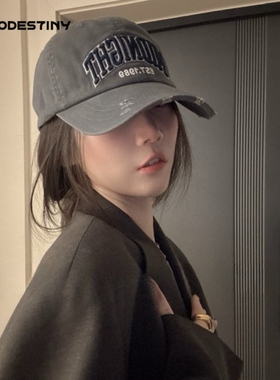 友友帽业美式大头围鸭舌帽女