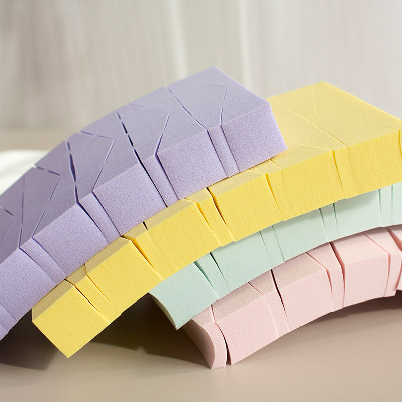 日抛96切三角粉扑不吃粉超软化妆海绵彩妆块干湿两用一次性美妆蛋,淘宝优惠券,粉丝福利购,淘宝优惠卷