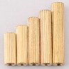 Double-pass knurled copper column delivered to your door