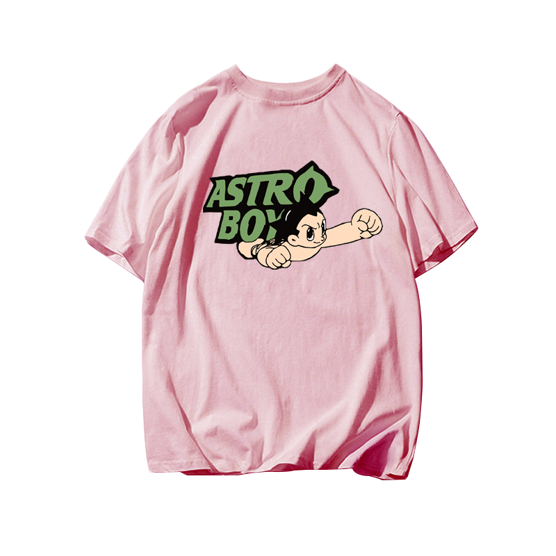 日系动漫铁臂阿童木运动纯棉t恤衫 dnaagT恤