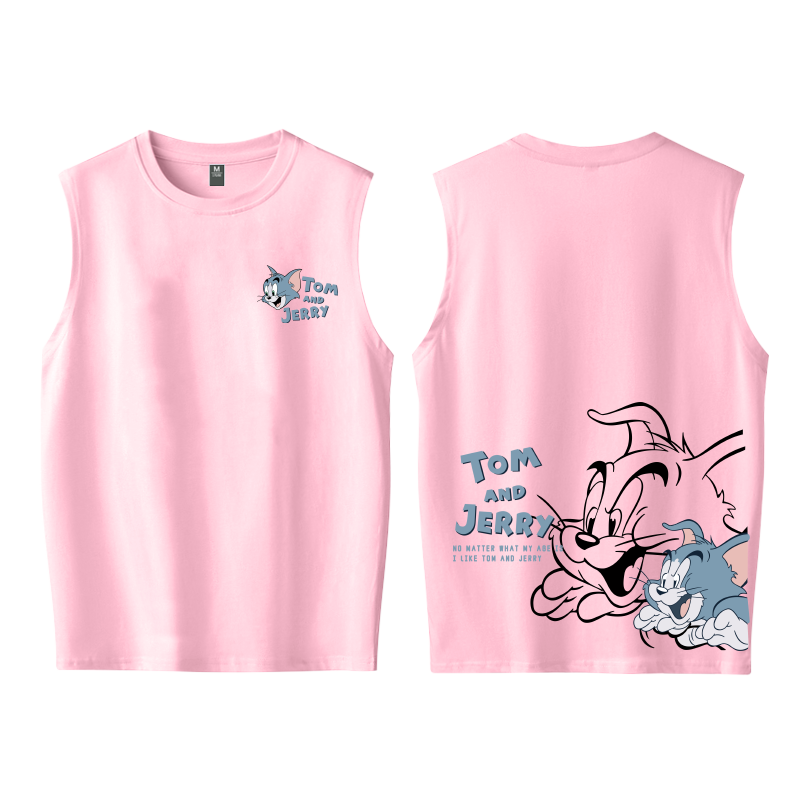 欧美动漫卡通猫和老鼠运动t恤衫 dnaagT恤
