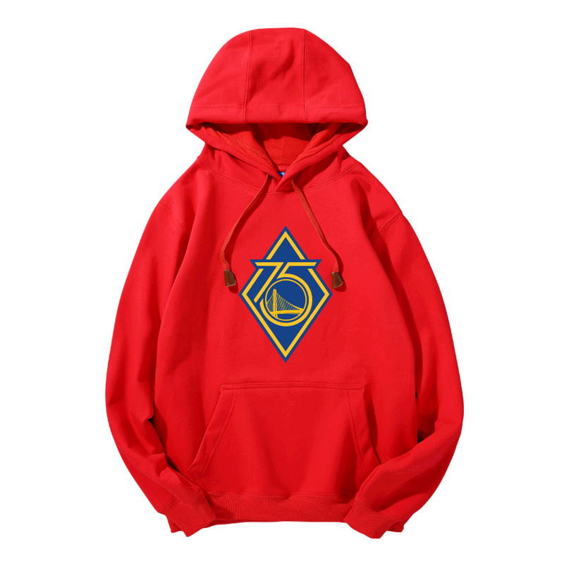 勇士队75周年纪念篮球运动保暖卫衣 dnaag卫衣