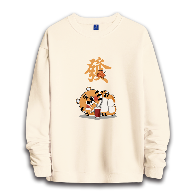 虎年2022年本命年红色运动保暖卫衣 dnaag卫衣