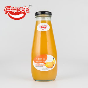 供享味来浓缩芒果香蕉饮料玻璃瓶大瓶装混合果蔬汁 780ml*1瓶