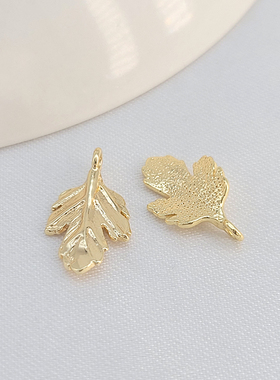 耳环手链项链枫叶吊坠材料