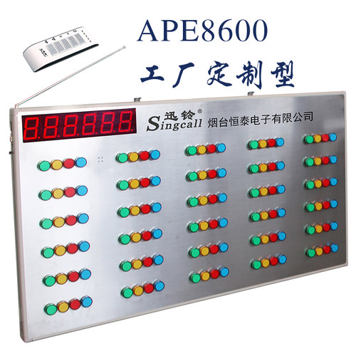 迅铃APE8800专用主机 病人病员一览表无线呼叫器主机医院呼叫系统 - 图3