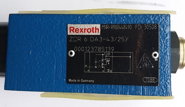 R900448490 全新原装正品 Rexroth 力士乐 液压阀 ZDR6DA3-43/25y - 图0