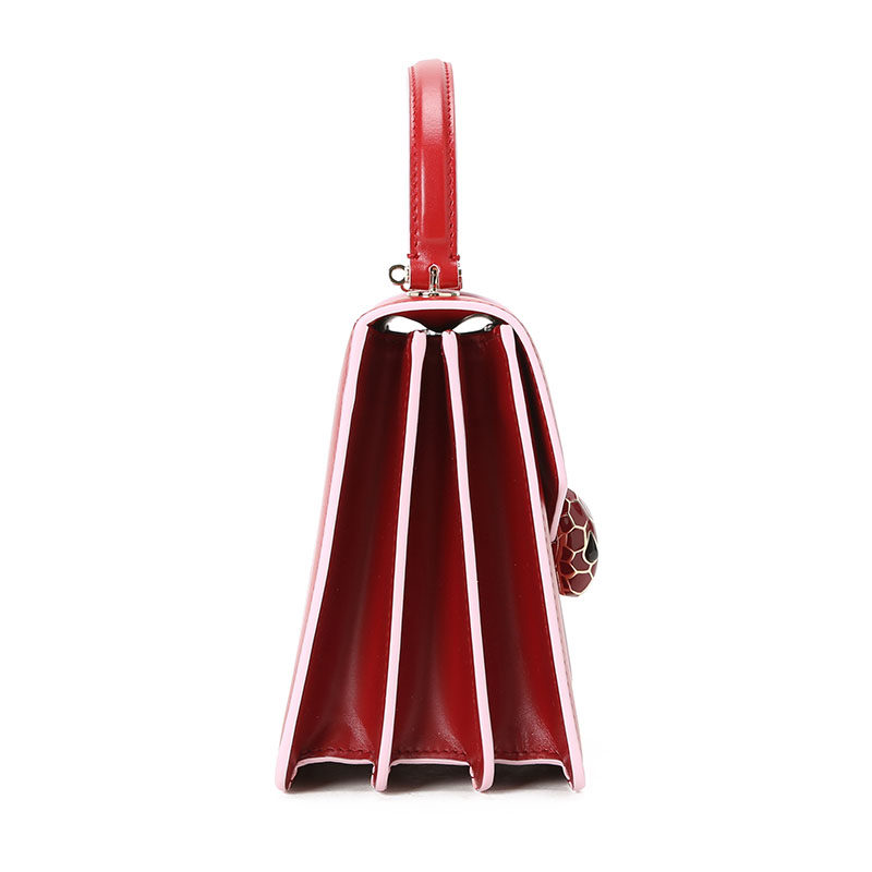 bvlgari /宝格丽水蛇皮单肩包 奢殿女士包袋