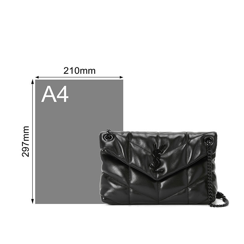 ysl /圣罗兰lou lou羊皮革单肩包 奢殿女士包袋