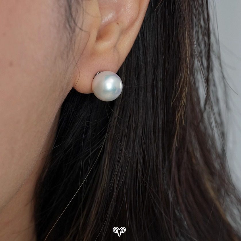 店铺福利极光10-11大颗粒天然珍珠纯银耳钉送礼限量发售,淘宝优惠券,粉丝福利购,淘宝优惠卷