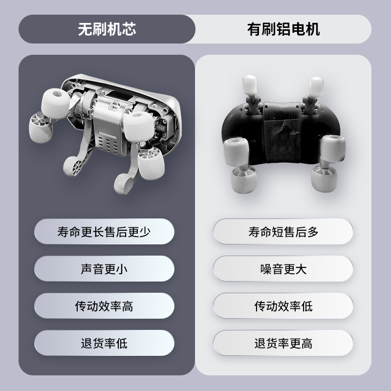 颈椎斜方肌按摩器肩膀热敷揉捏按摩披肩颈部家用充电式肩颈按摩仪 - 图0