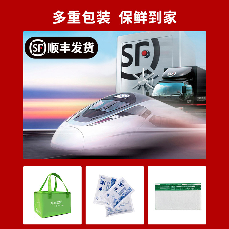 鲜有汇聚挪威新鲜中段生鱼片三文鱼 鲜有汇聚三文鱼