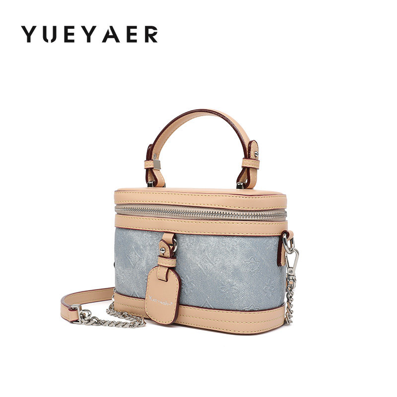 月芽儿高级感包包女2025新款盒子水桶包女士单肩斜挎包爆款手提包,淘宝优惠券,粉丝福利购,淘宝优惠卷