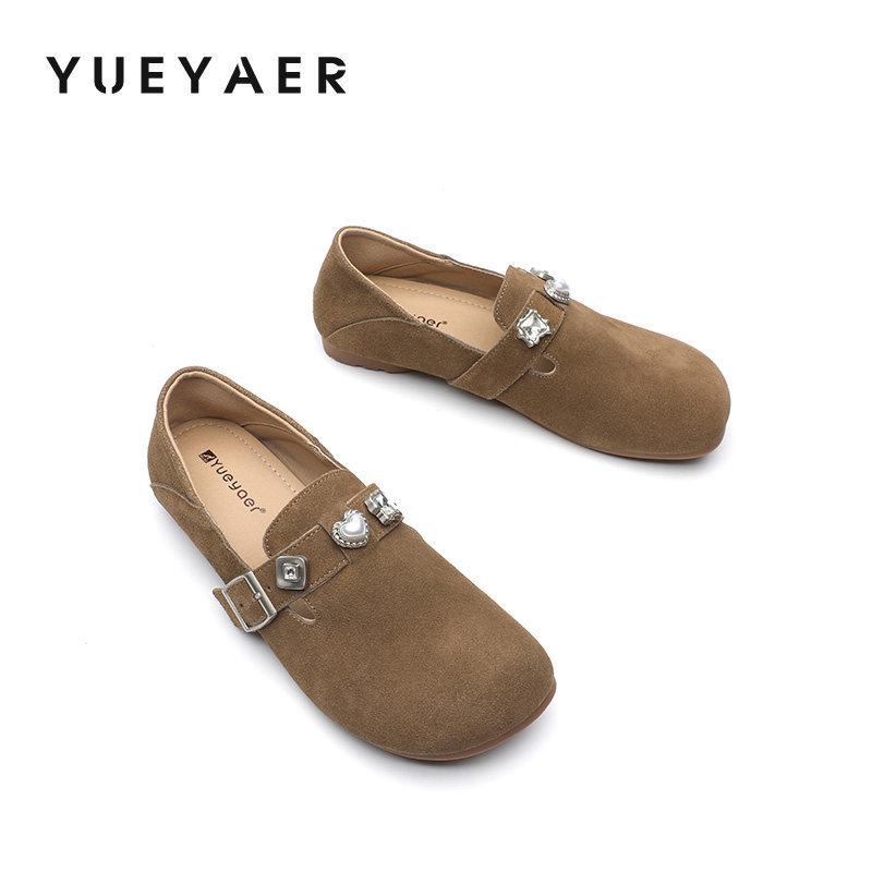 月芽儿软底勃肯鞋女2025新款秋一脚蹬平底单鞋时尚不累脚百搭女鞋,淘宝优惠券,粉丝福利购,淘宝优惠卷