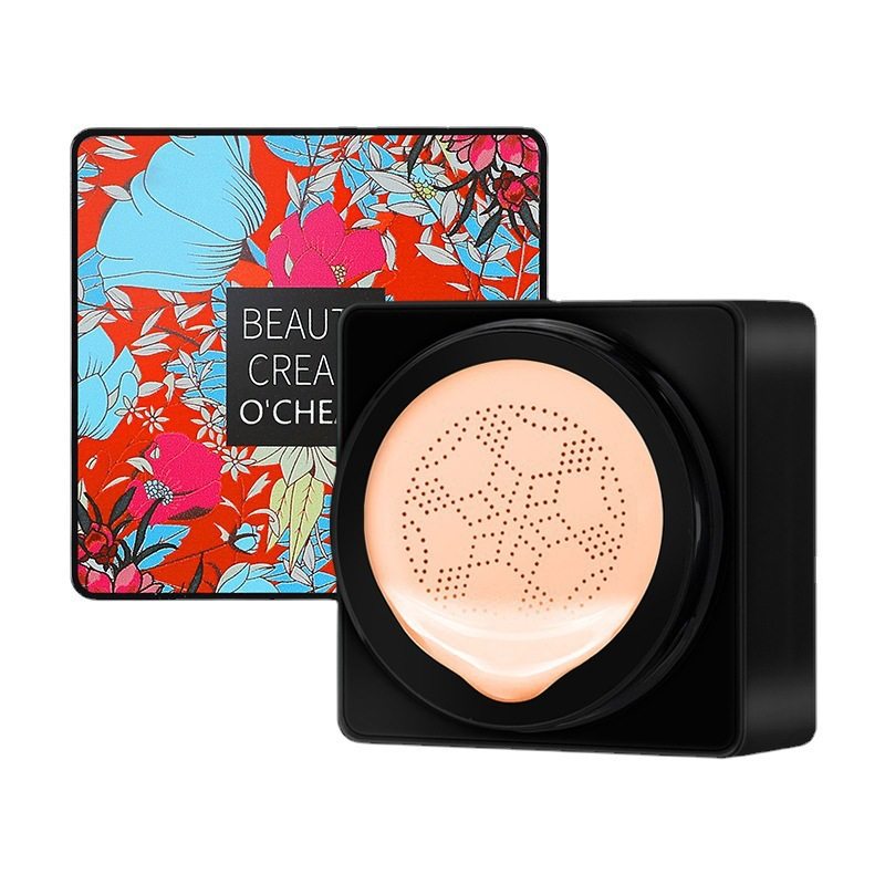 跨境英文版bb霜欧倩雅蘑菇气垫遮瑕裸妆保湿提亮修颜不卡粉,淘宝优惠券,粉丝福利购,淘宝优惠卷