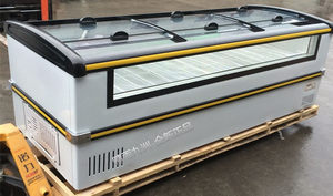 五洲伯乐SR/SF-1086 冷柜冰柜上下推拉前透明 冷藏冷冻卧式展示柜