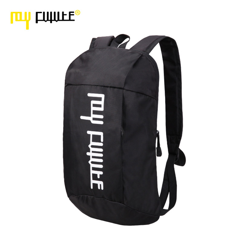 潮流户外小男女健身出游休闲登山包 myfuture我的路双肩背包