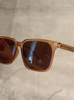 大方框墨镜女高级感超轻夏季防紫外线男士太阳镜可配近视眼镜韩系