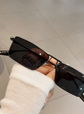 墨镜复古风方框太阳镜