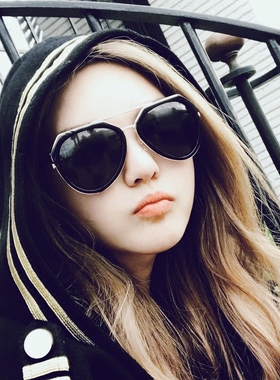 墨镜复古风司机太阳镜明星同款