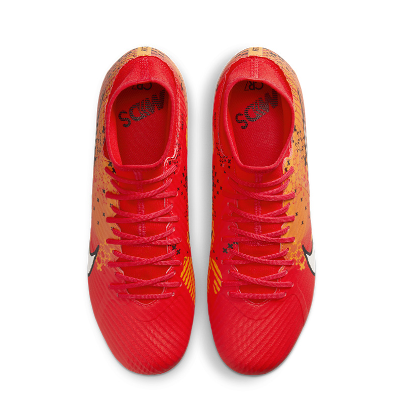 NIKE耐克 Superfly 9 FG/MG中端混钉人草训练高帮足球鞋FD1162-图2