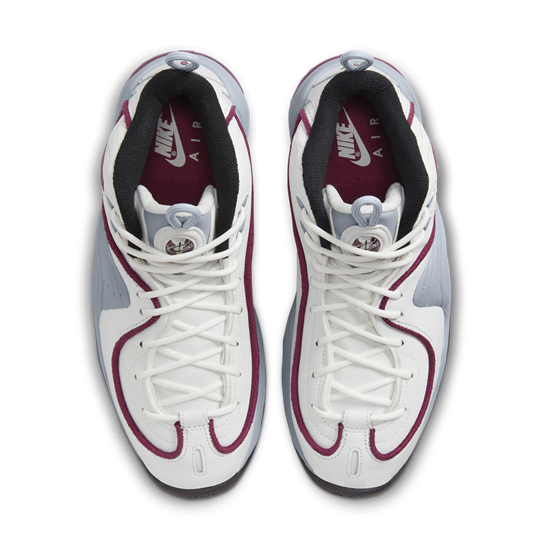 NIKE耐克女鞋AIR MAX PENNY 2黑白灰哈达威实战篮球鞋DV1163-图3