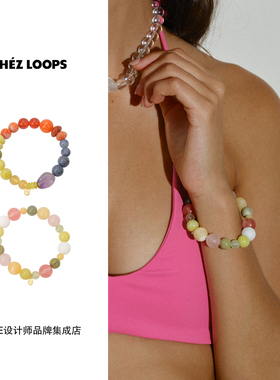 CHEZ LOOPS 水果软糖多宝手链蜜糖果子手链串珠原创饰品首饰百搭