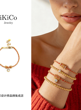 Dare买手店 ikico 守护编织红绳新年好运百搭原创设计首饰马年