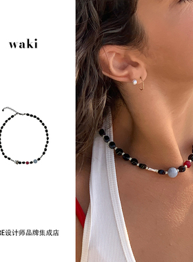 waki萨萨里探险项链锁骨链