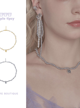 dare买手店正品爆米花叠戴珍珠